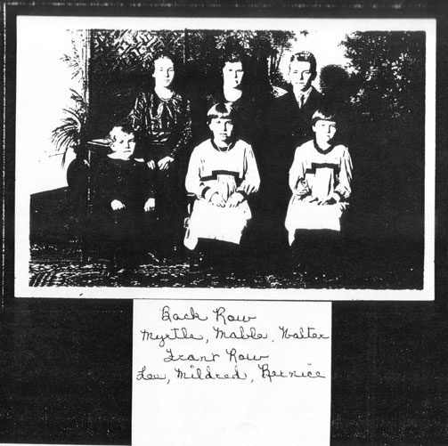 Andrew and Hilda's children
